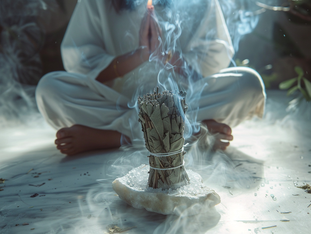 purification spirituelle sage sel