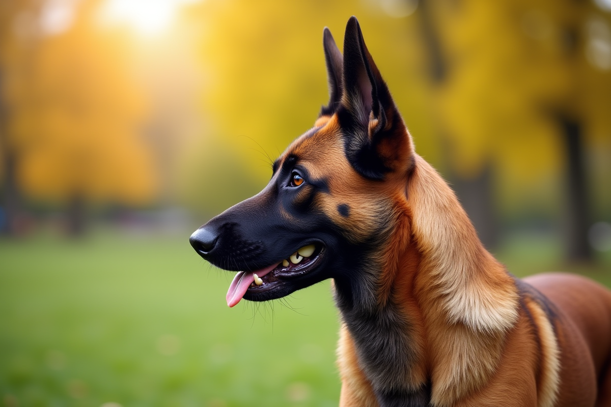 malinois mâchoire