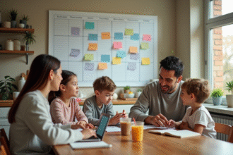 Conseils pratiques pour optimiser l'organisation familiale au quotidien